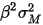 \beta^2\sigma_M^2